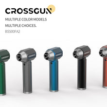 Load image into Gallery viewer, CROSSGUN G2 500W 80000RPM High Power Electric Air Duster CNC Aluminum Mini Turbo Jet Blower Rechargeable Handheld Air Gun for Auto Detailing Workshop Dust Cleaning