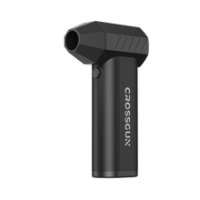 Load image into Gallery viewer, CROSSGUN New Jet Fan Strong Portable Power Handheld Dust Elimination Computer Hurricane Storm Source Mini Turbo Fan LED X6 Pro
