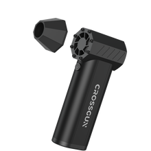 Load image into Gallery viewer, CROSSGUN New Jet Fan Strong Portable Power Handheld Dust Elimination Computer Hurricane Storm Source Mini Turbo Fan LED X6 Pro