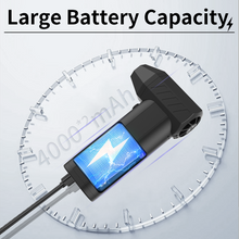 Load image into Gallery viewer, CROSSGUN New Jet Fan Strong Portable Power Handheld Dust Elimination Computer Hurricane Storm Source Mini Turbo Fan LED X6 Pro