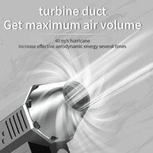 Load image into Gallery viewer, X5 Mini Jet Turbo Fan 120000RPM Brushless Electric Air Duster 2-in-1 Wireless Handheld Blower & Vacuum Cleaner Aluminum CNC For Car PC Camera Dust Cleaning