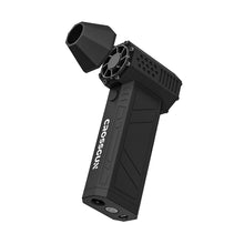 Load image into Gallery viewer, CROSSGUN Air Duster Jet Mini Turbo Fan King Kong Jetfan Strong Fan Portable Handheld With LED Lighting Dust Elimination Computer hurricane storm X3