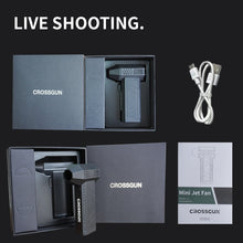 Load image into Gallery viewer, CROSSGUN Air Duster Jet Mini Turbo Fan King Kong Jetfan Strong Fan Portable Handheld With LED Lighting Dust Elimination Computer hurricane storm X3