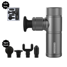 Load image into Gallery viewer, CROSSGUN- BS200 Mini Massage Gun Deep Tissue Massager - Portable Percussive Muscle Massage Gun for Pain Relief - Ultra Small and Quiet Muscle Massage Gun with Convenient Carrying Case to Use Anytime, Anywhere.