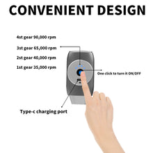 Load image into Gallery viewer, CROSSGUN-BS380FA1 Jet fan Electric Air Blower Mini Turbo Fan Cordless Compressed Air Duster Cleaner for Computer Rechargeable Portable BBQ Fan