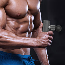 Load image into Gallery viewer, CROSSGUN-BS330 Mini Massage Gun, Portable Deep Tissue Massager Gun with Aluminum Housing Silicone Massage Heads Handheld Percussion Muscle Massager Gun for Travel Office Gym.