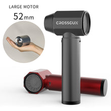 Load image into Gallery viewer, CROSSGUN G2 500W 80000RPM High Power Electric Air Duster CNC Aluminum Mini Turbo Jet Blower Rechargeable Handheld Air Gun for Auto Detailing Workshop Dust Cleaning
