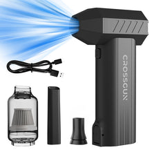 Load image into Gallery viewer, CROSSGUN X6 PRO MAX Powerful Cordless Leaf Blower 120000RPM Mini Handheld Electric Blower Jet Fan Turbo Removable Replaceable Battery
