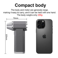 Load image into Gallery viewer, CROSSGUN Mini Jet Turbo X5 Jetfan Strong Fan Portable Handheld With LED Lighting Dust Elimination For Car Table Computer jetfan turbo fans air duster
