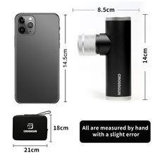 Load image into Gallery viewer, CROSSGUN BS300 Massage Gun - Mini Massage Gun Deep Tissue - Pocket Size Impact Muscle Massage Gun for Back Neck Muscle Relief, Portable, Ultra Small, Quiet, Fast Charging
