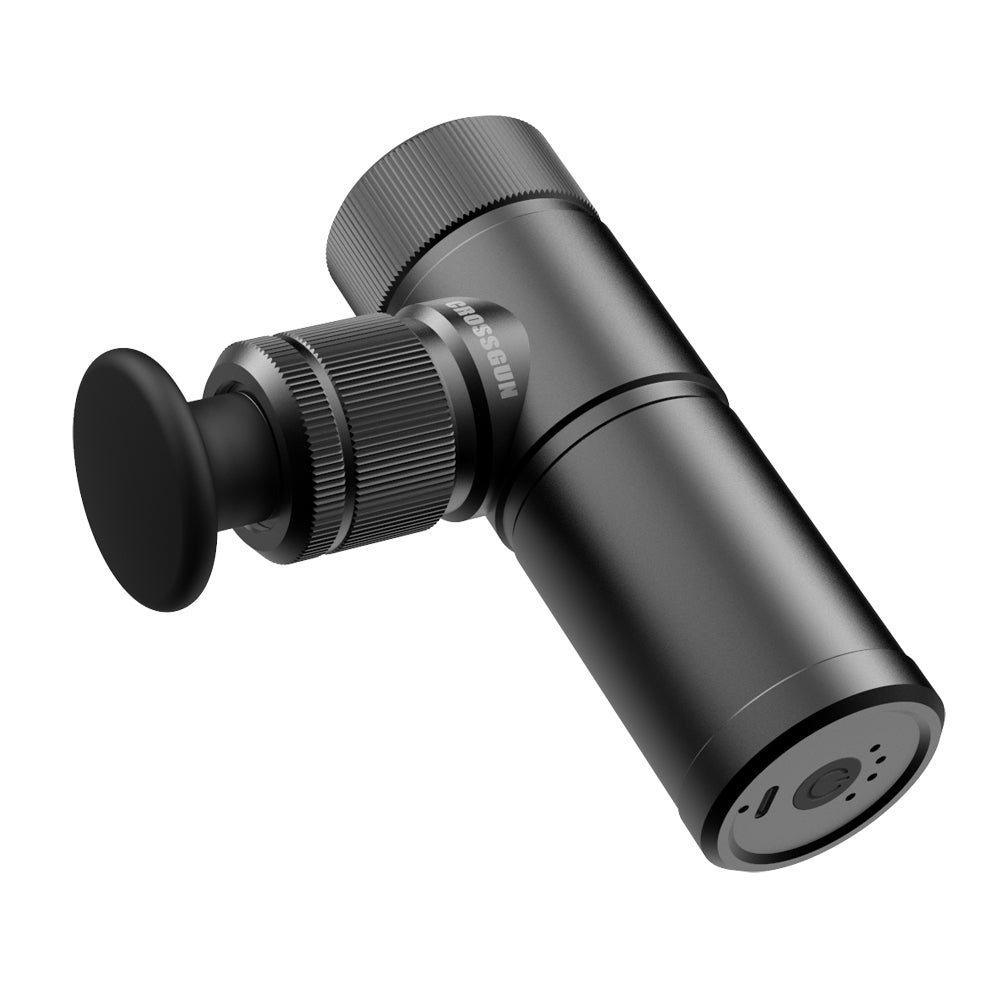 CROSSGUN- BS200 Mini Massage Gun Deep Tissue Massager - Portable Percussive Muscle Massage Gun for Pain Relief - Ultra Small and Quiet Muscle Massage Gun with Convenient Carrying Case to Use Anytime, Anywhere.