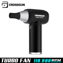 Load image into Gallery viewer, CROSSGUN Mini Strong Jet Turbo Fan Multifunctional Blowing Suction Integrated Vacuum Cleaner Dust Elimination Blower Electric B1
