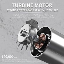 Load image into Gallery viewer, CROSSGUN Mini Jet Turbo X5 Jetfan Strong Fan Portable Handheld With LED Lighting Dust Elimination For Car Table Computer jetfan turbo fans air duster
