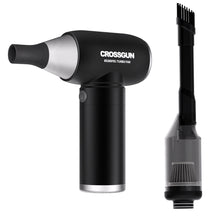 Load image into Gallery viewer, CROSSGUN Mini Strong Jet Turbo Fan Multifunctional Blowing Suction Integrated Vacuum Cleaner Dust Elimination Blower Electric B1
