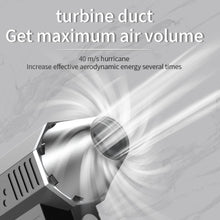 Load image into Gallery viewer, CROSSGUN Mini Jet Turbo X5 Jetfan Strong Fan Portable Handheld With LED Lighting Dust Elimination For Car Table Computer jetfan turbo fans air duster
